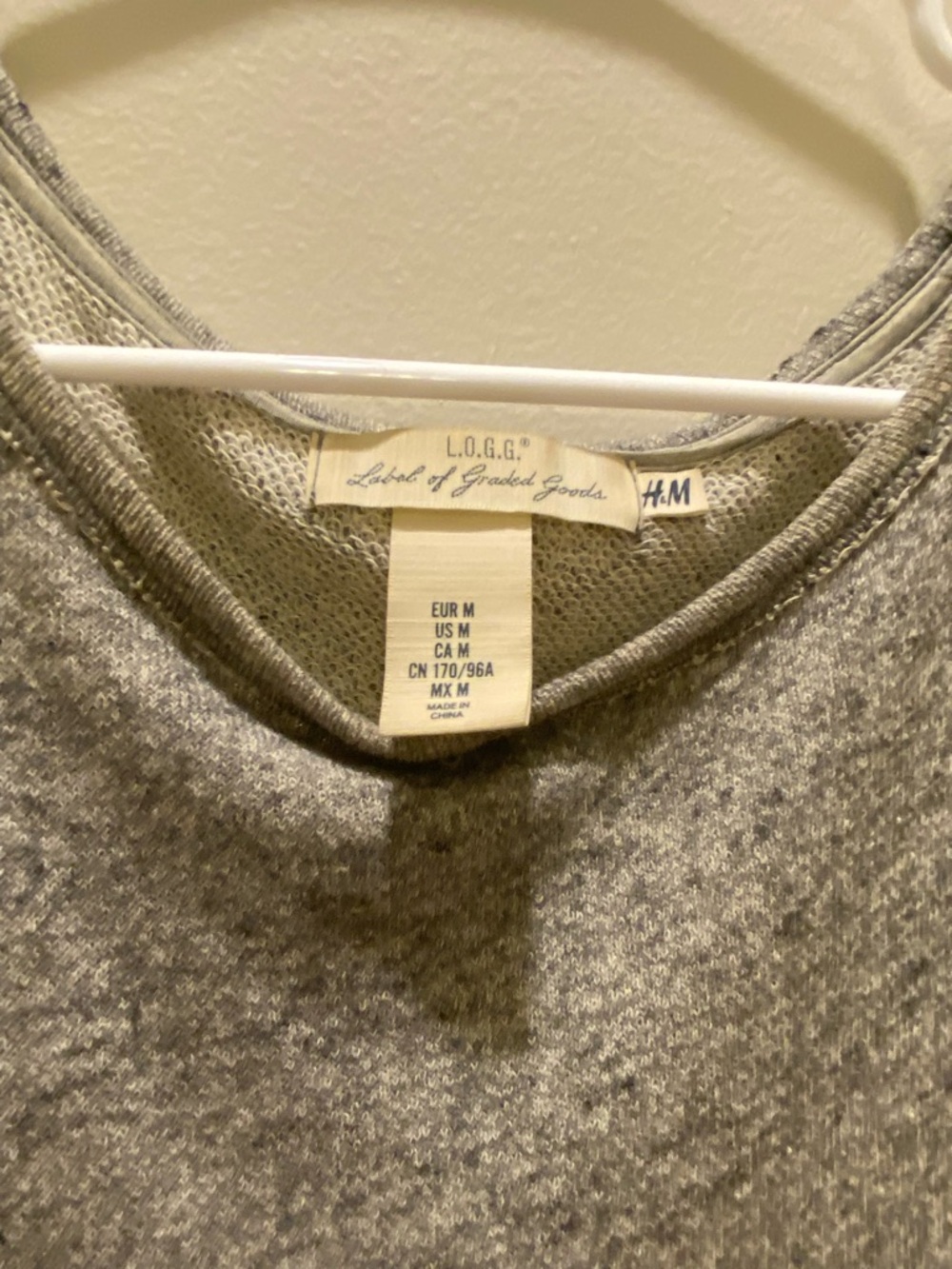 H&M Heather Gray Cozy Tie-Waist Knit Dress - Picture 5 of 6